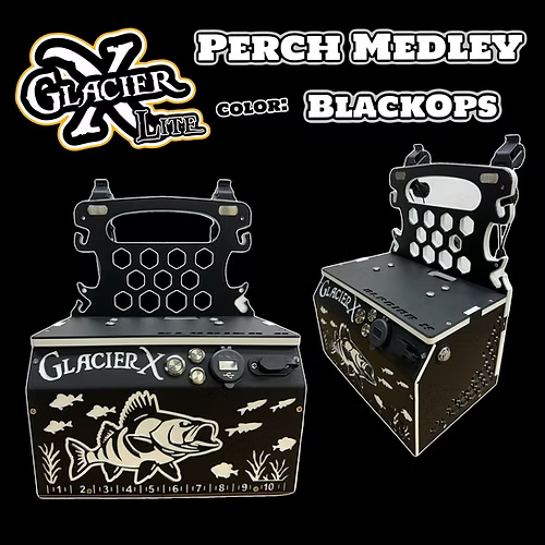 Glacier X "Perch Medley" w/ UV Light Black Ops
